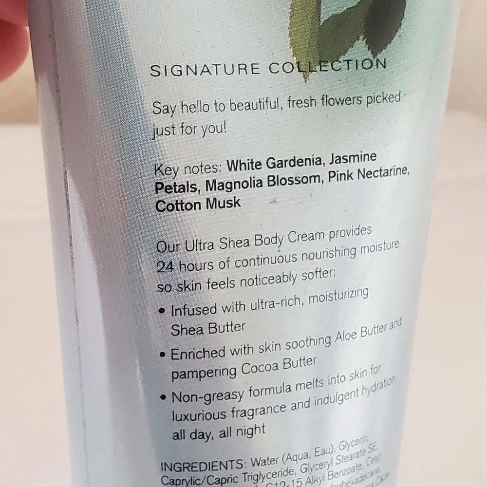 Bath & Body Works Hello Beautiful Ultra Shea Body Cream 8oz Signature Collection
